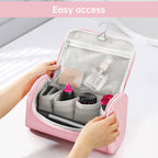 Large Capacity Hair Dryer Organizer Bag | PU Leather, Waterproof, Double-Layer & Non-Slip Interior for Travel, Salon & Home eprolo