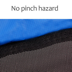 55'' Toddlers Trampoline with Safety Enclosure Net and Balls, Indoor Outdoor Mini Trampoline for Kids eprolo