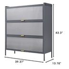 3 Tier Pantry Storage Cabinet Baker Racks for Kitchen with Storage Kitchen Pantry Storage Cabinet Microwave Rack Storage Rack eprolo