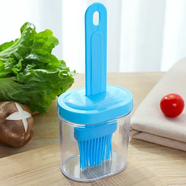 Cookware Bbq Oiler With Brush Kitchen Utensil Kitchen Baking Utensils Barbeque Oil Brush Outdoor Barbecue Cooking Tools Modern eprolo