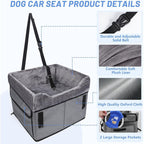 Car pet mats, small dogs, car accessories, dirt proof car seats, portable dog height increasing seats, car dog beds eprolo