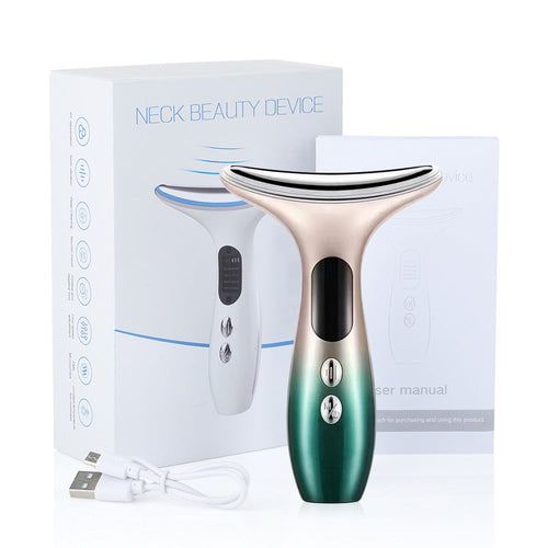 Color light microcurrent constant temperature neck beauty instrument neck and facial beauty instrument eprolo