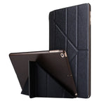 Compatible with Apple, Applicable to new ipadPro11 silk holster ultra-thin protective shell 9.7 dormant deformation leather case - Whispering Desires Shoppe
