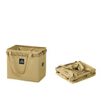 Outdoor Camping Portable Folding Storage Bag Equipment Tent Camping Cutlery Square Organizer Box eprolo