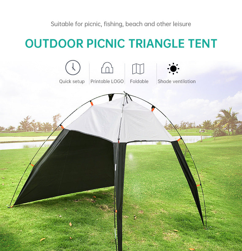 Pop Up Beach Tent Sun Shade Shelter Anti-UV Shelter Fully Automatic Folding Camping Tent eprolo