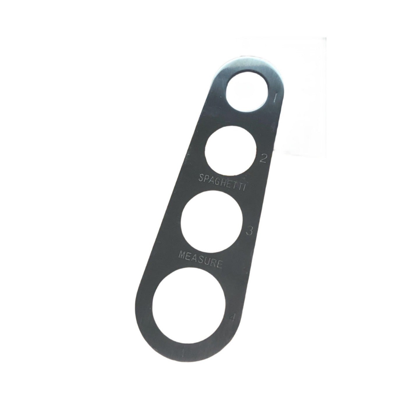 Stainless steel measuring tool Italian noodle ruler with 4 holes kitchen tools kitchen supplies noodle pasta ruler eprolo