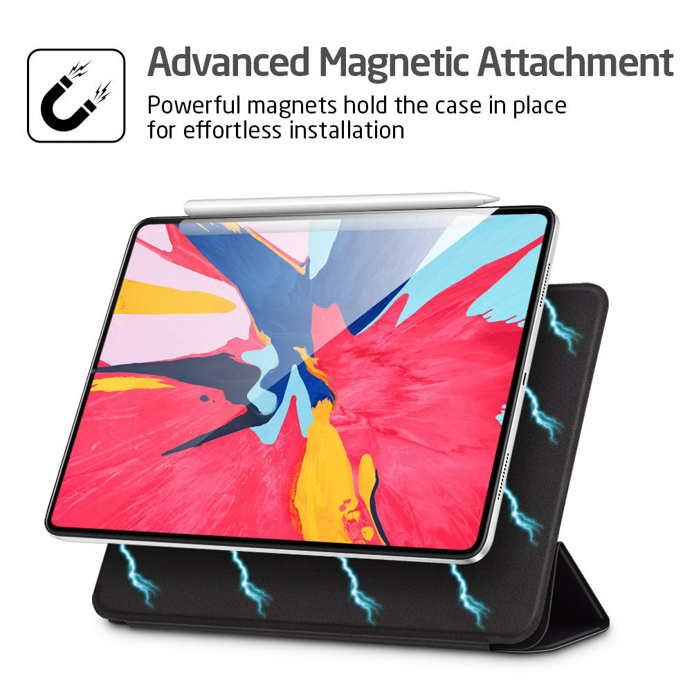 Magnetic Smart Case For IPad Pro 11 Cover Trifold Stand Magnet Case Magnetic Attachment Rubberized Cover For IPad Pro11 - Whispering Desires Shoppe
