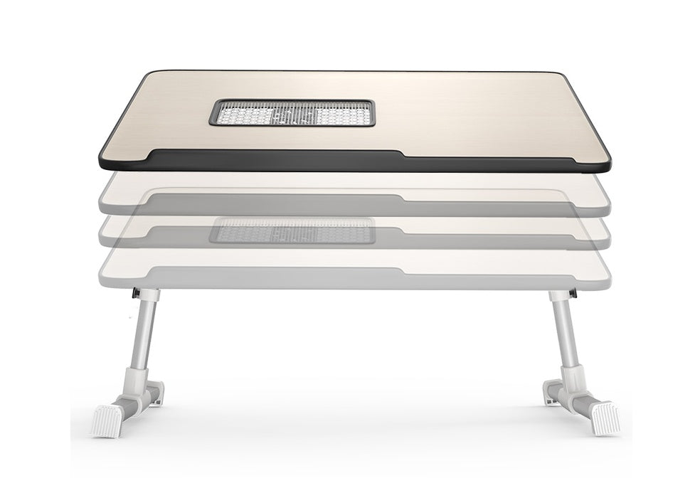Adjustable Laptop Desk Stand Foldable Notebook Laptop Bed Table Can be Lifted Standing - Whispering Desires Shoppe