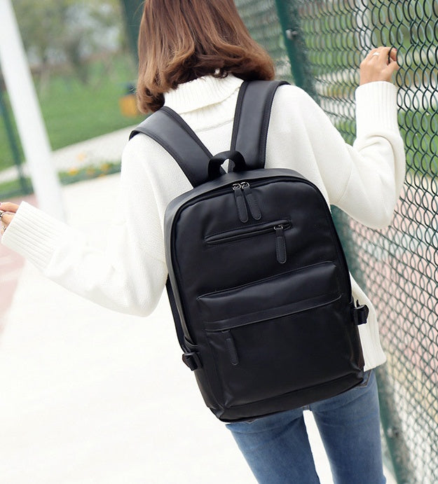 PU men's shoulder bag shoulder bag student bag computer men bag tide - Whispering Desires Shoppe