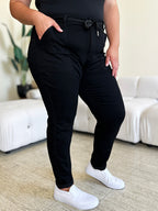 Judy Blue High-Waist Double Roll Cuff Jeans - Whispering Desires Shoppe