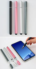 Handwriting Touch Screen Disc Pen With Aluminum Handle - Whispering Desires Shoppe