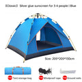Quick-Deploy Green/White Outdoor Tent, Comfortably Accommodating 3-4 People on Camping Trips eprolo