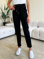 Judy Blue High-Waist Double Roll Cuff Jeans - Whispering Desires Shoppe