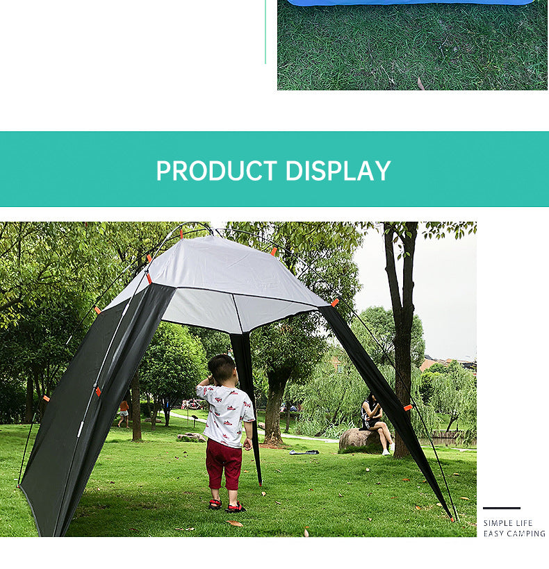 Pop Up Beach Tent Sun Shade Shelter Anti-UV Shelter Fully Automatic Folding Camping Tent eprolo
