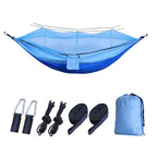 Bourette spinning 210T Nylon Hammock Outdoor Anti-mosquito Hammock Outdoor Camping Goods Bed Bearing eprolo