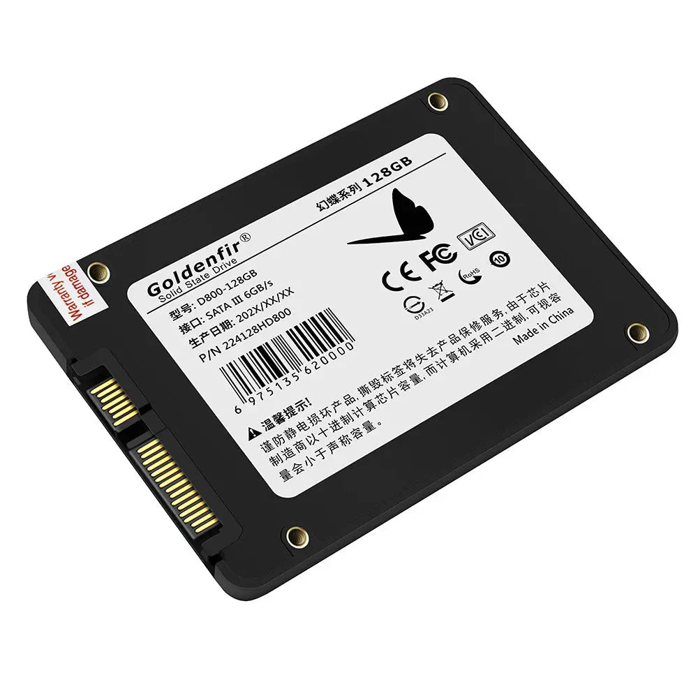 Phantom Butterfly Series Solid State Drive 128GB 512GB SSD Computer Universal SATA3.0 - Whispering Desires Shoppe