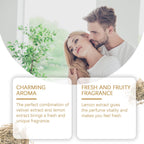 Roxelis Vetiver Fresh Perfume Exudes Charm Natural Fresh Elegant Fragrance Stay Fragrance Everyday Portable Fragrance Perfume eprolo