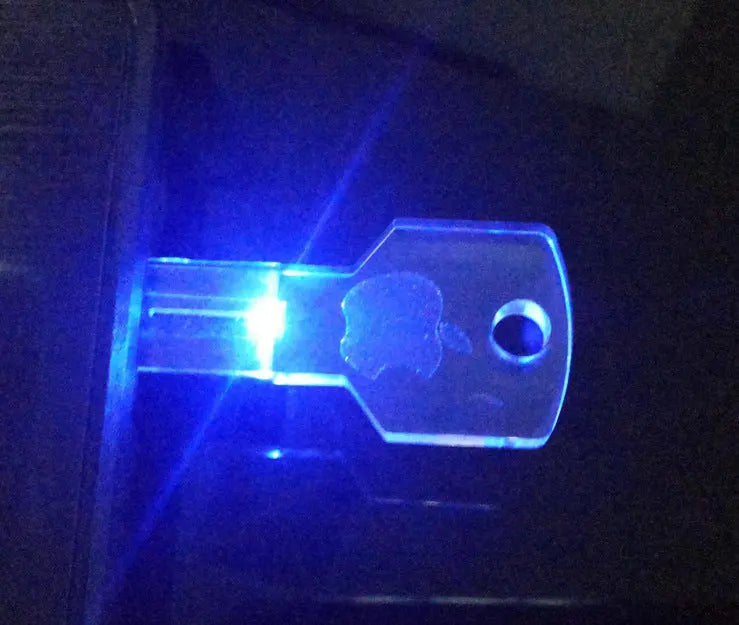 Transparent luminous USB - Whispering Desires Shoppe