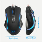 Red Dragon M607 Wired Game Mouse - Whispering Desires Shoppe