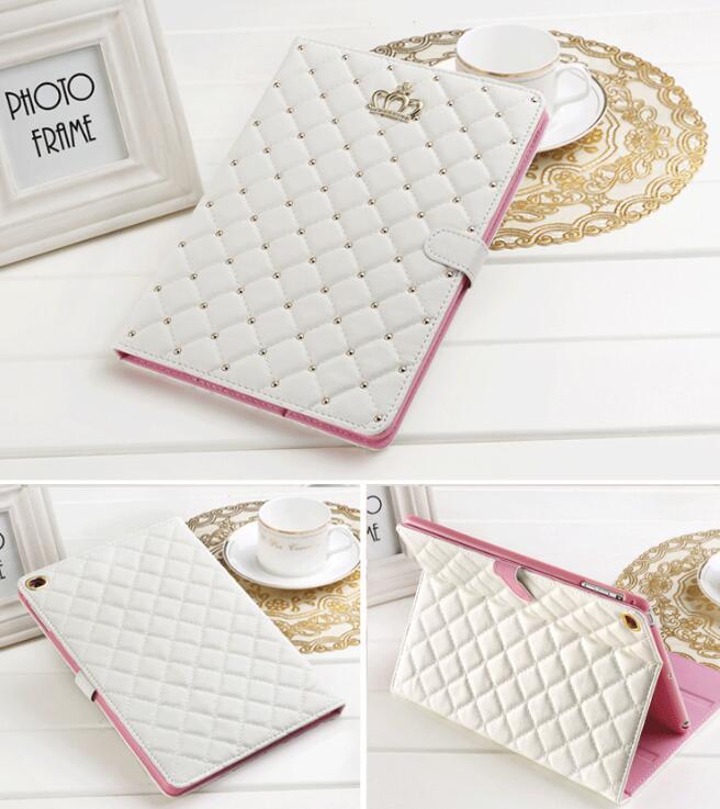 Compatible with Apple, Ipad Tablet Crown Case Cover - Whispering Desires Shoppe