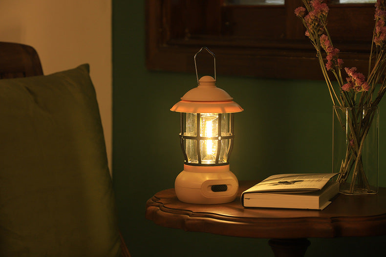 Camping Ligjt Outdoor  Ambience Lighting Camping Light Vintage Horse Light Gift USB Charging Tent Camp Lamp eprolo