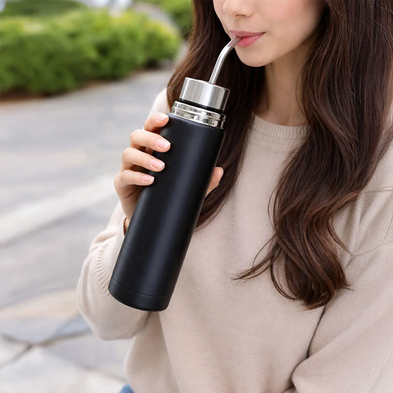Mate Tea Travel Mug | 3-in-1 Insulated Portable Mate Gourd Kit - Whispering Desires Shoppe
