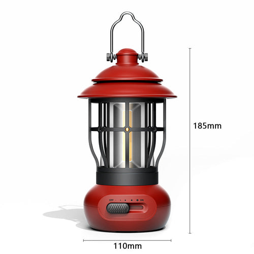 Camping Ligjt Outdoor  Ambience Lighting Camping Light Vintage Horse Light Gift USB Charging Tent Camp Lamp eprolo