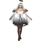 Halloween Costume Angel Role Play Performance Dress S-3XL Witch Costume Cosplay Angel Wings Goddess eprolo