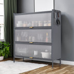 3 Tier Pantry Storage Cabinet Baker Racks for Kitchen with Storage Kitchen Pantry Storage Cabinet Microwave Rack Storage Rack eprolo