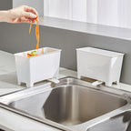 Kitchen Sink Drain Trash Can Food Meal Residue Filter Removable And Washable Drainage Desktop Kitchen Waste Trash Can eprolo