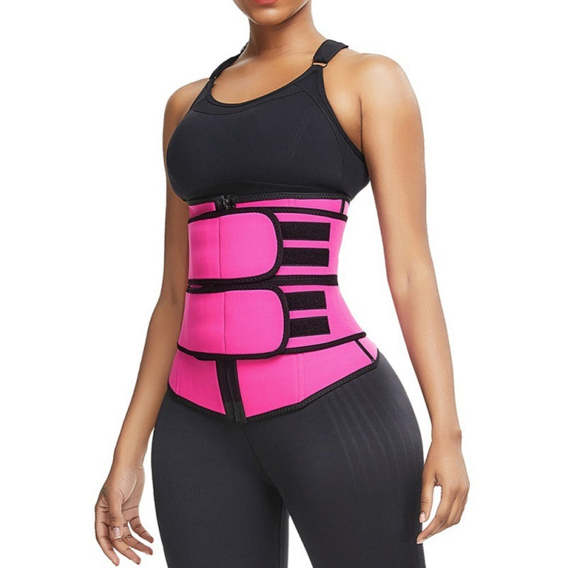 Women's zippered waist shaping clothing belt, beauty and sports belt belt eprolo