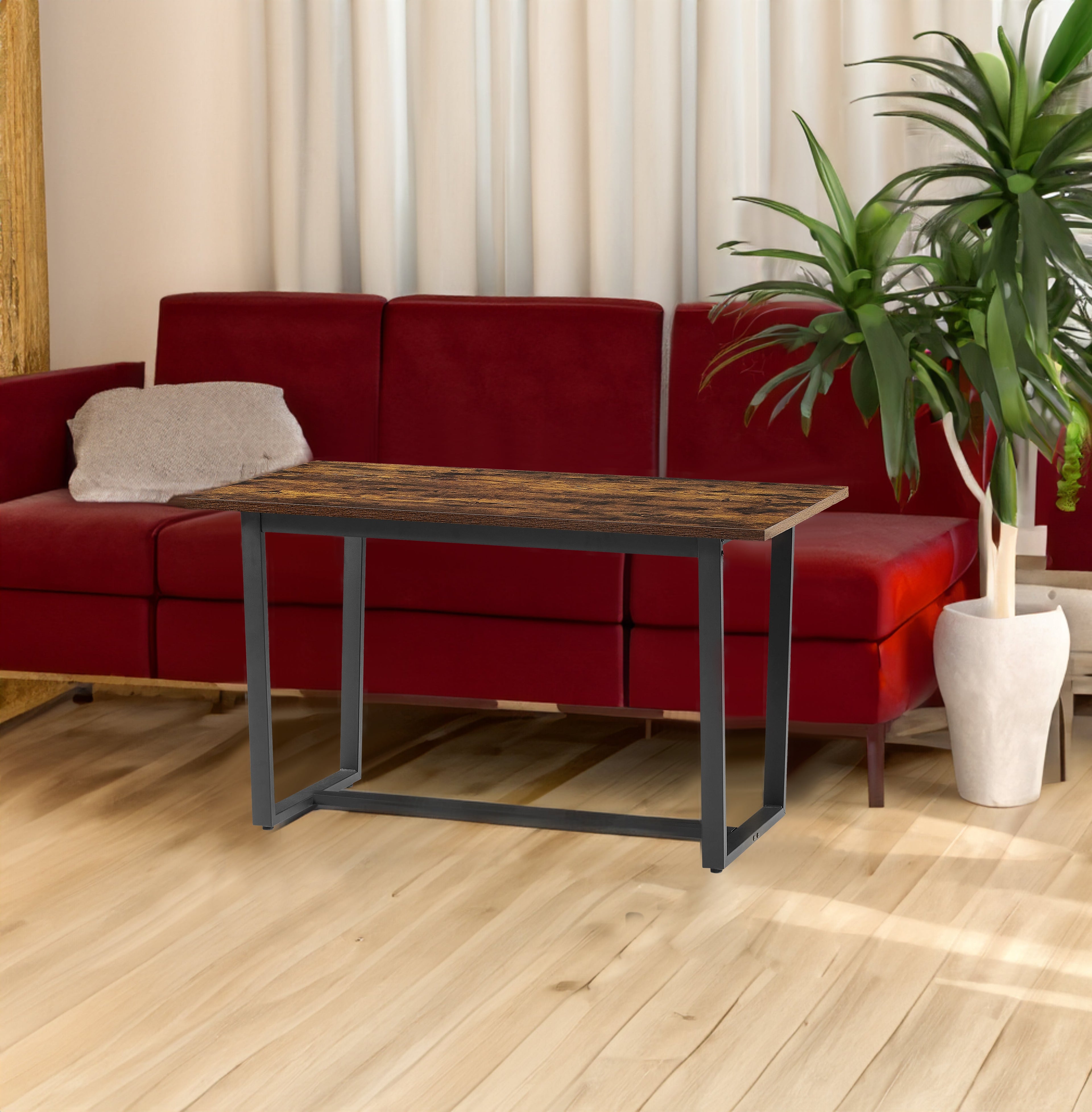 7 Pieces Dining Set 7-Piece Kitchen Table Set Perfect for Kitchen Breakfast Nook Living Room Occasions eprolo