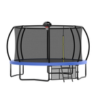 12FT Recreational Kids Trampoline with Safety Enclosure Net & Ladder, Outdoor Recreational Trampolines eprolo