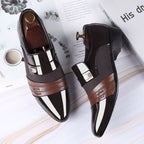 Men's shoes, leather shoes, men's casual shoes, business formal shoes, plus size versatile wedding shoes eprolo