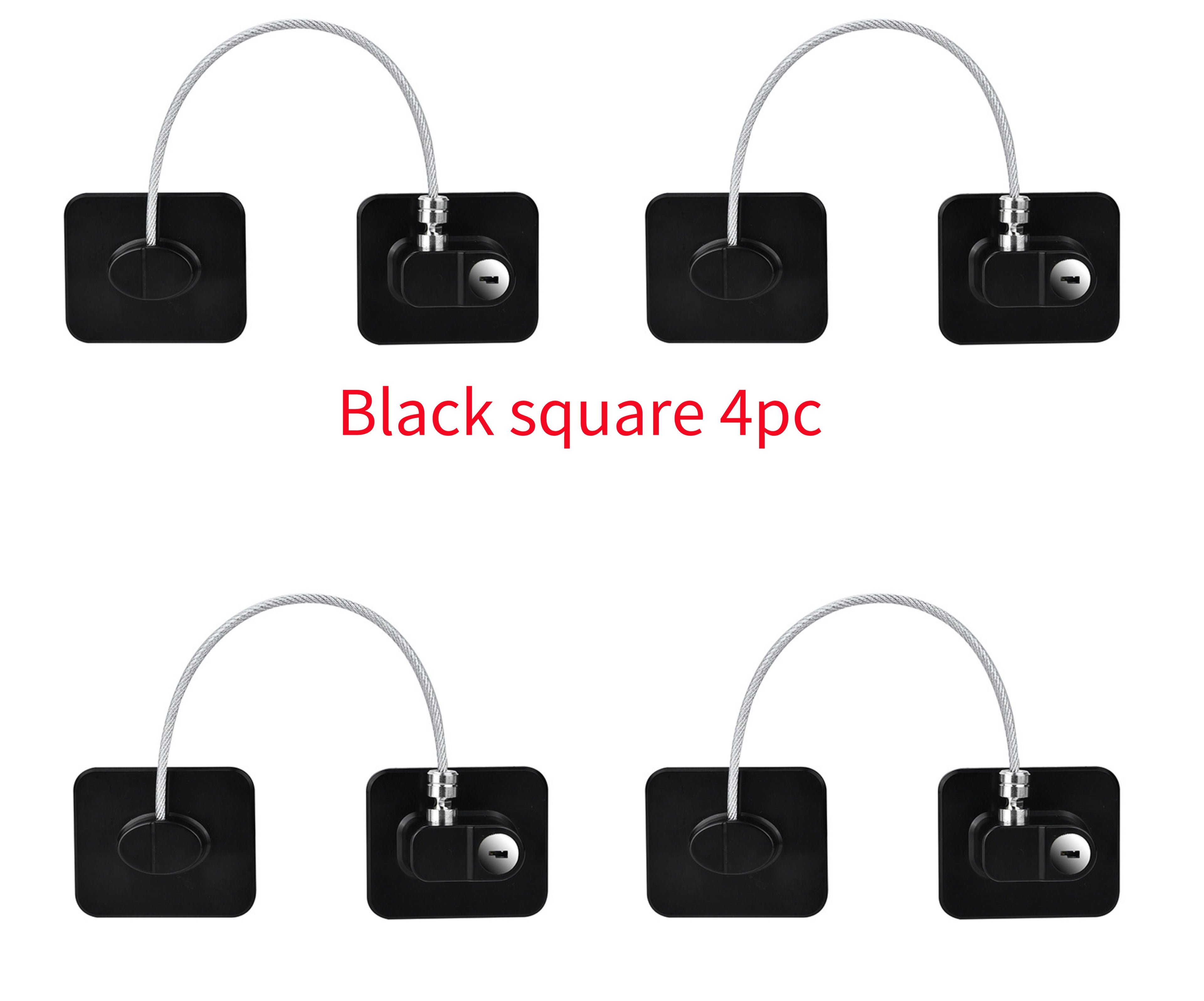 Window Security Chain Lock Window Cable Lock Restrictor Multifunctional Window Lock Door Security Guard for Baby Safety 1Pcs - Whispering Desires Shoppe