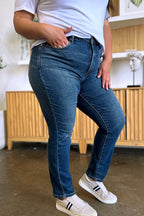 Judy Blue High-Waist Tummy Control Slim Jeans - Whispering Desires Shoppe