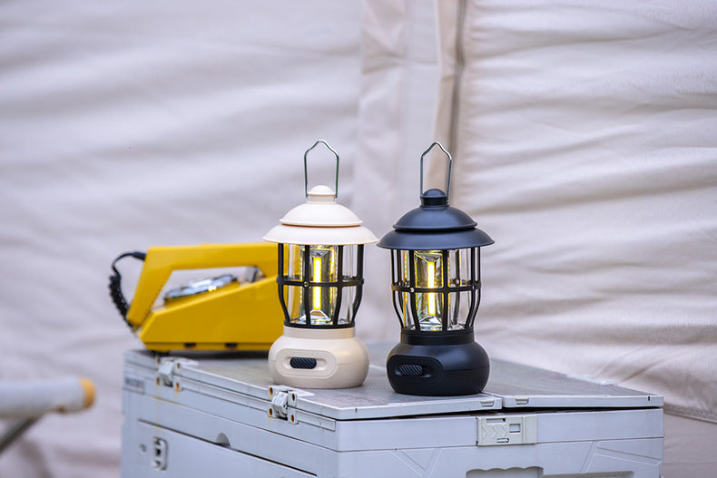 Camping Ligjt Outdoor  Ambience Lighting Camping Light Vintage Horse Light Gift USB Charging Tent Camp Lamp eprolo