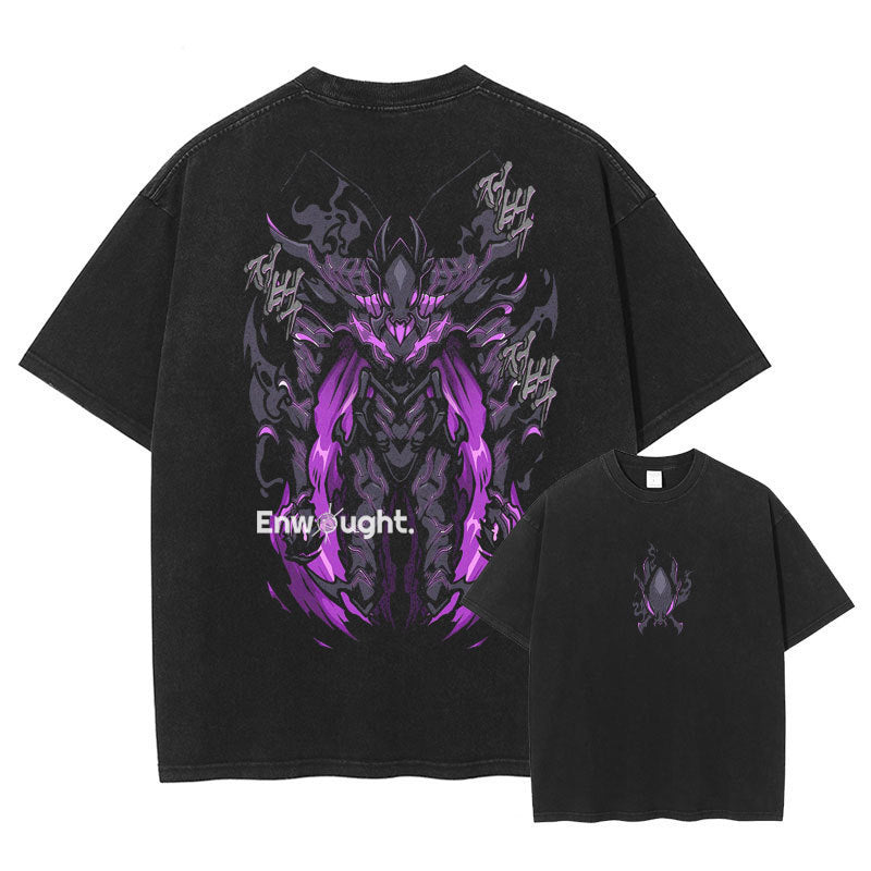Sung Jin Woo T Shirt Anime S-Solo-Leveling Oversized Vintage eprolo