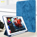 Leather Tablet Case With Pen Slot - Whispering Desires Shoppe