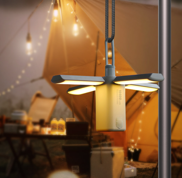 Outdoor mountain camping camping camping light with long endurance and multifunctional flashlight tent light portable canopy eprolo