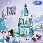 Frozen Snow World Series The Elsa`s Magical Ice Castle Set girls Building Blocks Bricks Toys Girl friend compatible 41148 eprolo