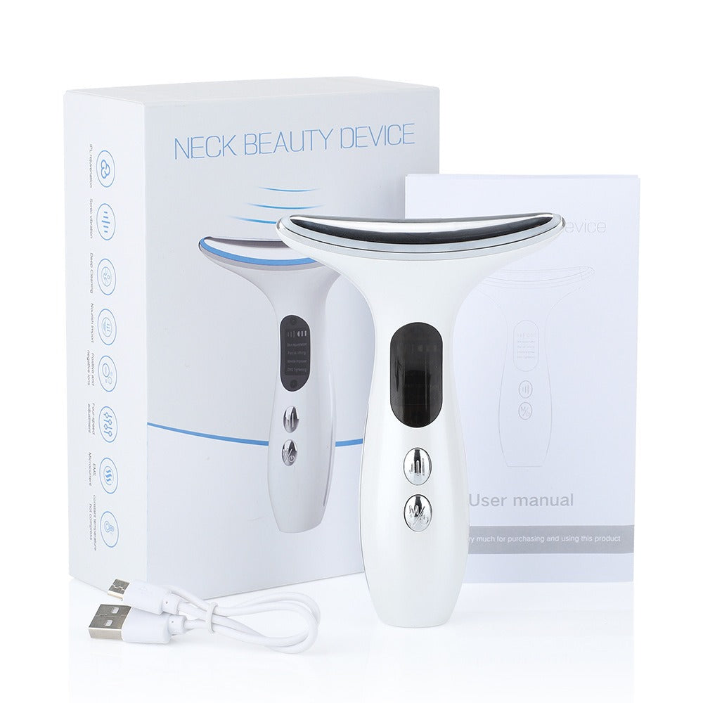 Color light microcurrent constant temperature neck beauty instrument neck and facial beauty instrument eprolo