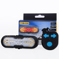 Wireless Remote Bike Tail Light with Turn Signal & Horn, USB-C Rechargeable Safety Warning Light eprolo