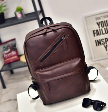 PU men's shoulder bag shoulder bag student bag computer men bag tide - Whispering Desires Shoppe