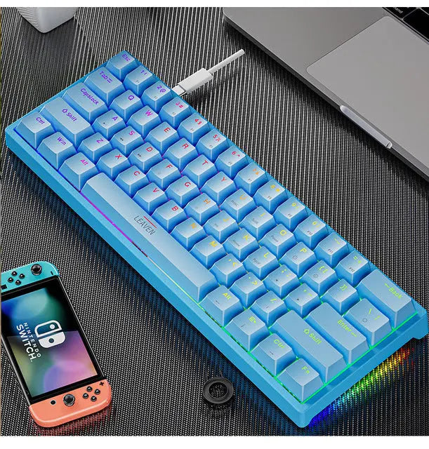 Plastic mechanical keyboard for games - Whispering Desires Shoppe