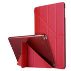 Compatible with Apple, Applicable to new ipadPro11 silk holster ultra-thin protective shell 9.7 dormant deformation leather case - Whispering Desires Shoppe