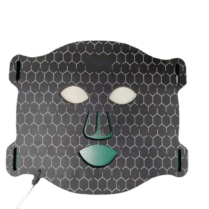Food grade silicone beauty mask with LED photons home use beauty equipment 7 colors led face mask eprolo