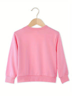 Kids' Casual Christmas Crew Neck Sweatshirt, Polyester Knit eprolo