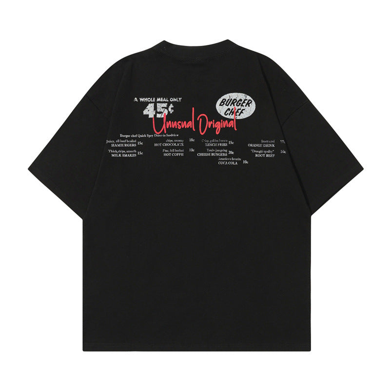 Camping printed men's and women's loose T-shirt eprolo