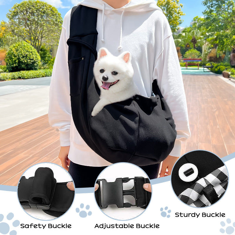 Portable Pet Carrier Bag for Small Dogs & Cats up to 7.5kg - Lightweight Shoulder Bag for Travel, Hiking, and Outdoor Use eprolo